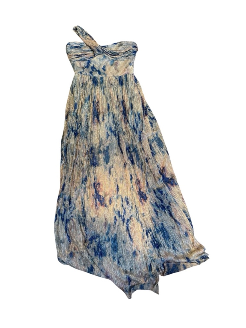 Dress The Population Idalia One-Shoulder
Floral Plisse Maxi Party Dress M - Picture 4 of 7